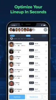 lineuphq fanduel dfs optimizer iphone screenshot 4