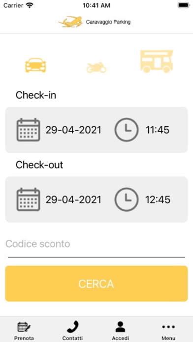 Caravaggio Parking Screenshot