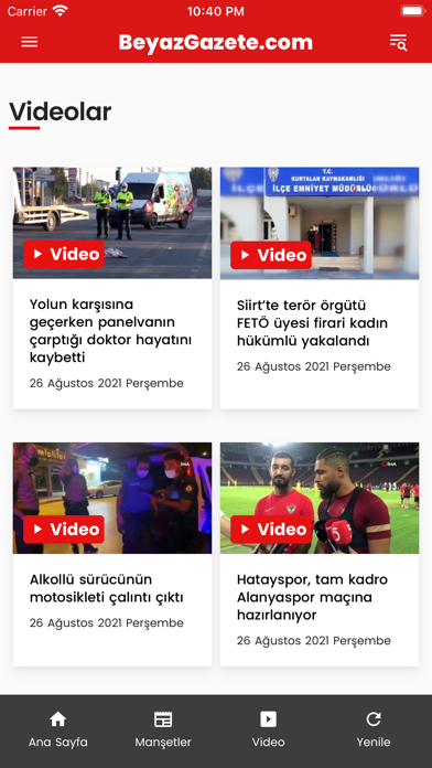 Beyaz Gazete Screenshot