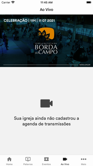 Igreja Batista da Borda Screenshot