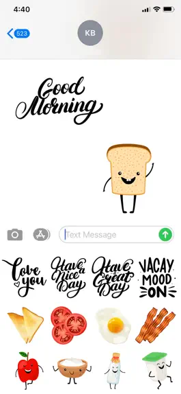 Game screenshot Good Morning Stickers!! mod apk