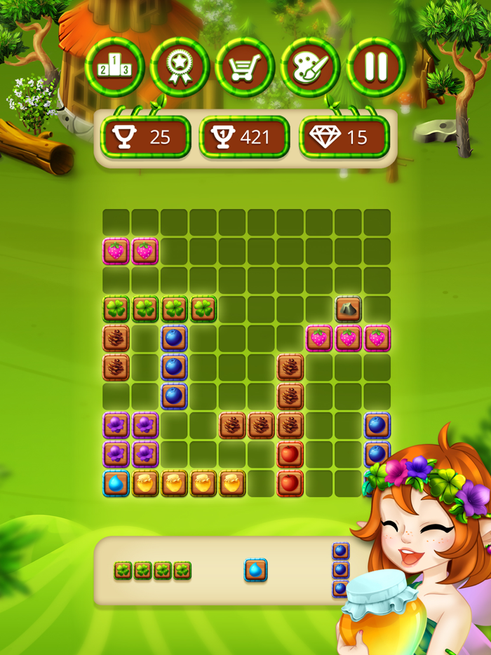 Magic Forest  Block Puzzle