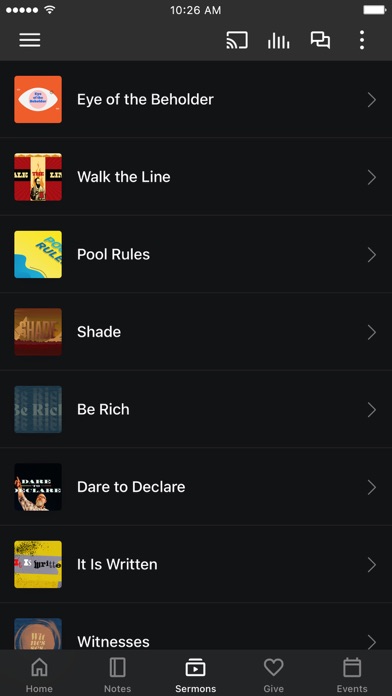 MovementApp Screenshot