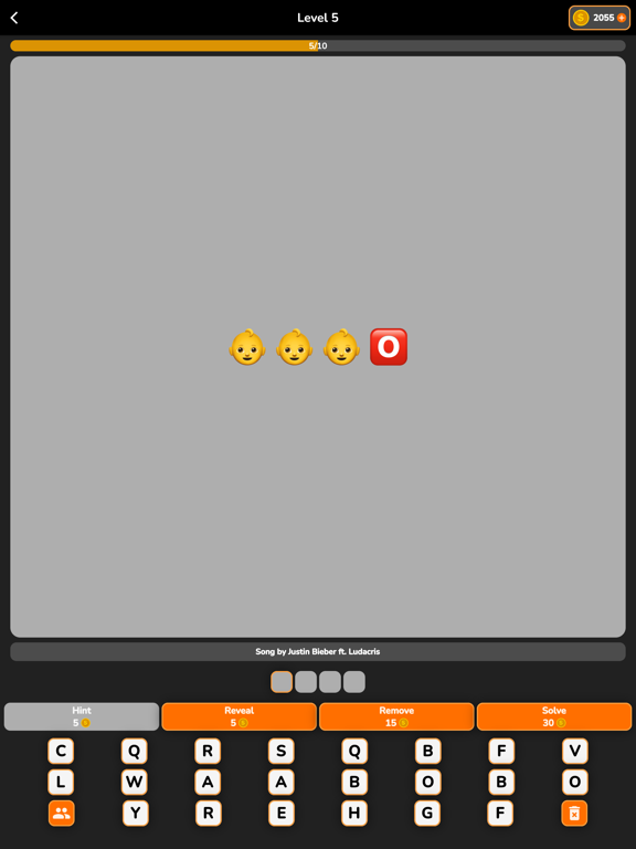 Screenshot #4 pour Emoji Mania: Emoji Quiz Game