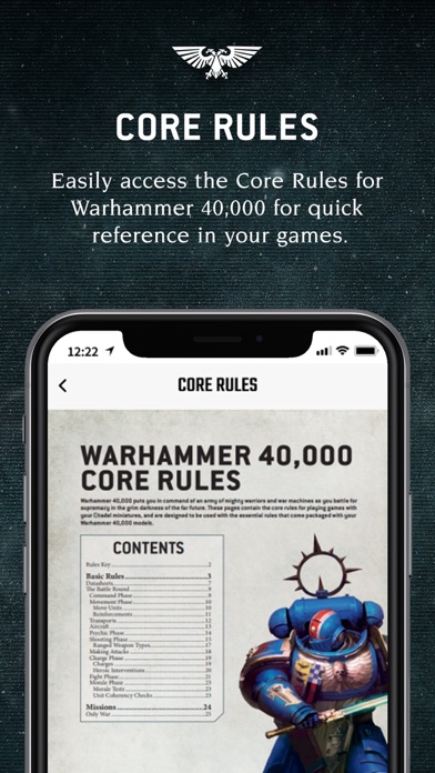 Screenshot #3 pour (OLD) Warhammer 40,000:The App