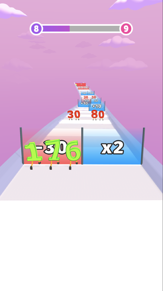 #10. Digit Run 3D (iOS) 由: Ela Game