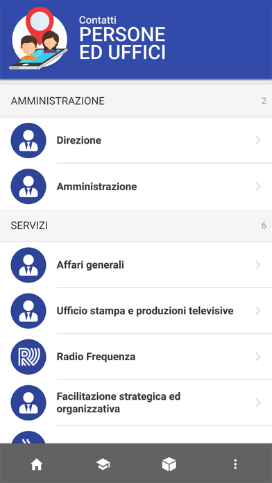 Fondazione UNITE Mobile Screenshot