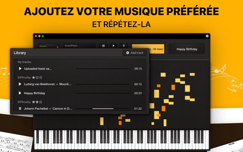 Screenshot #3 pour MIDI Clavier: Apprendre Piano