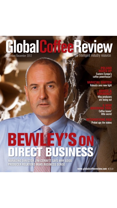 Global Coffee Report Magazine Screenshot