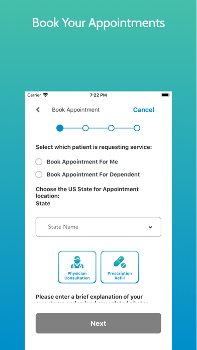 TelMD-Care Screenshot