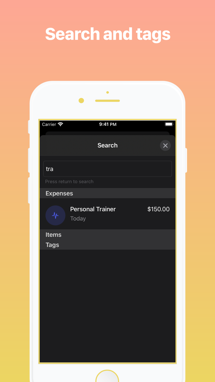 Trackodile - incomes expenses
