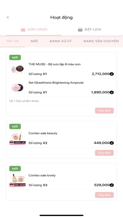 Sam Cosmetics Screenshot