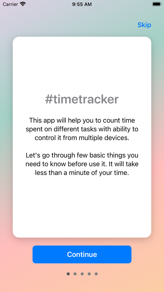 #3. #timetracker (iOS) By: Anatoliy Voropay