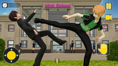 Anime High School Girl Love 3D Screenshot