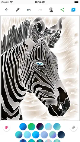 Game screenshot Animals Coloring Book Relax apk