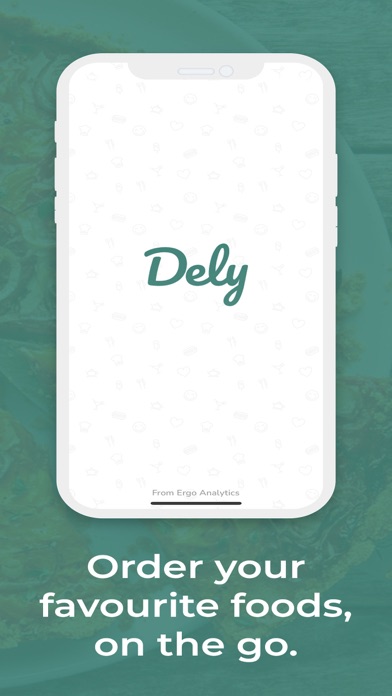 Dely: Takeaway Food Screenshot