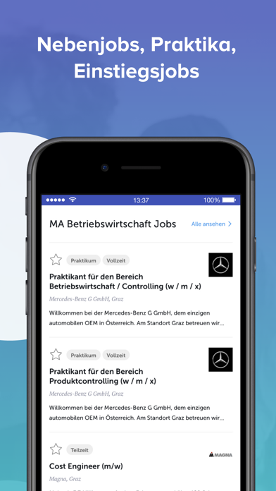 Talto: Studentenjob & Jobsuche Screenshot