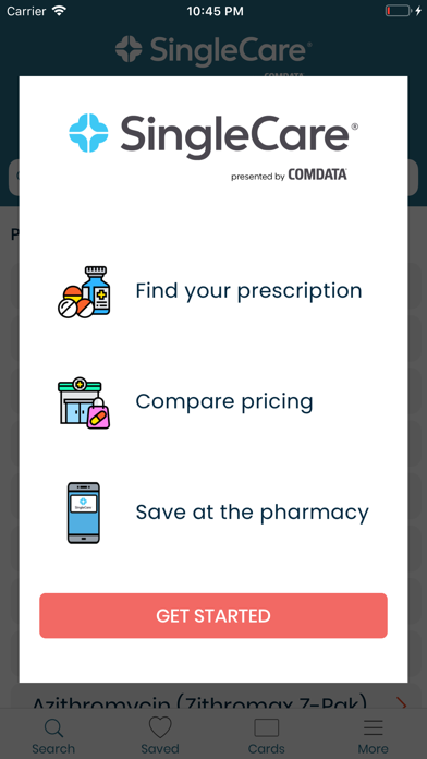 ComdataRx Prescription Coupons Screenshot