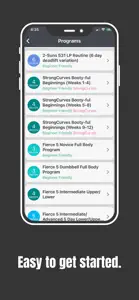 Regimy Workout & Fitness Plans screenshot #2 for iPhone