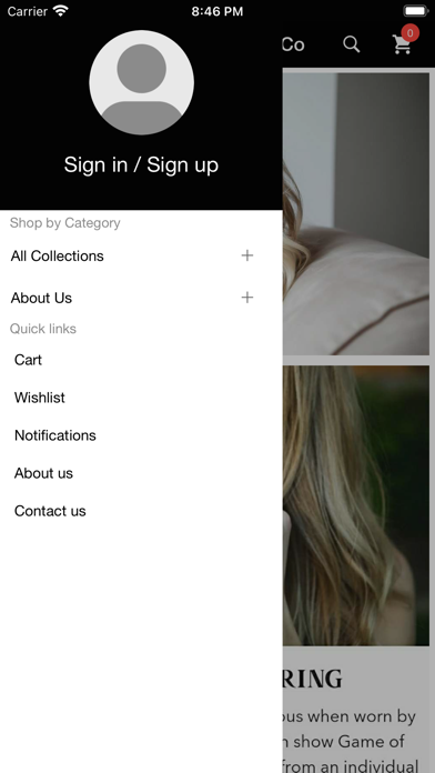 Hespera Jewelry Co. Screenshot