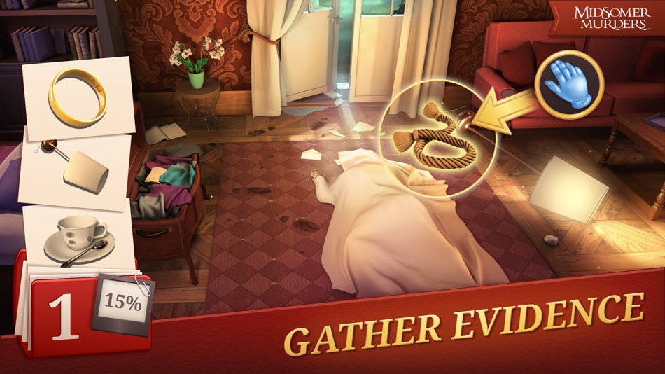 #1. Midsomer Murders (iOS) Podle: Qiiwi Games AB