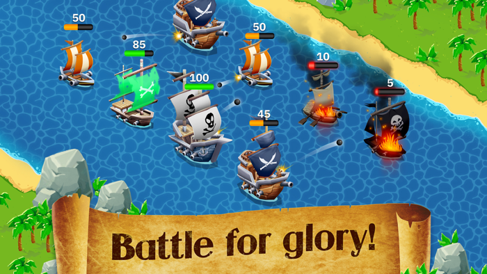 Idle Pirate Tycoon Gold Sea