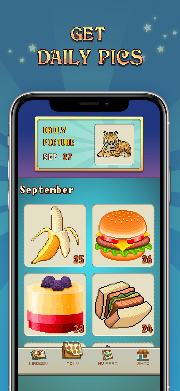 Pixel Art Gallery paint color