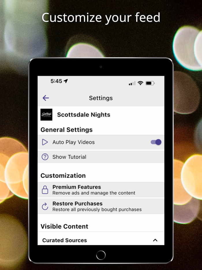 Scottsdale Nights App