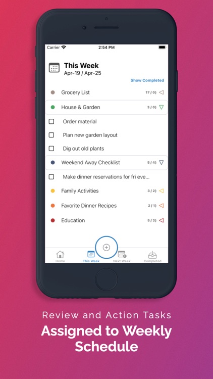 TwoWeeks To-Do Organizer screenshot-3
