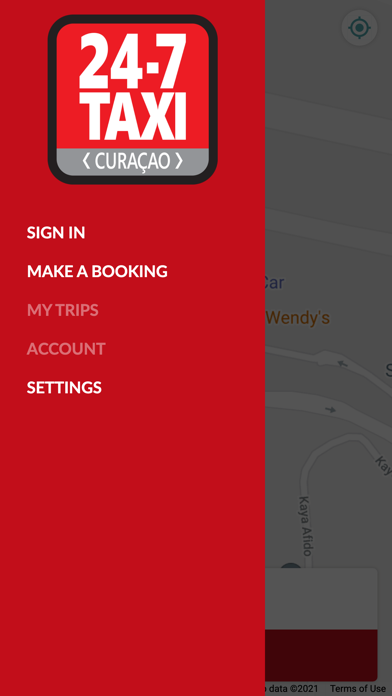 24-7 TAXI CURACAO Screenshot