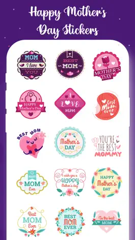 Game screenshot Mother's Day Stickers! hack