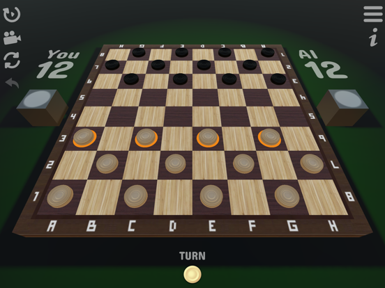 Screenshot #4 pour Checkers classic - Draughts 3D