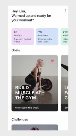 Game screenshot Fit With Iulia - Fitness App mod apk