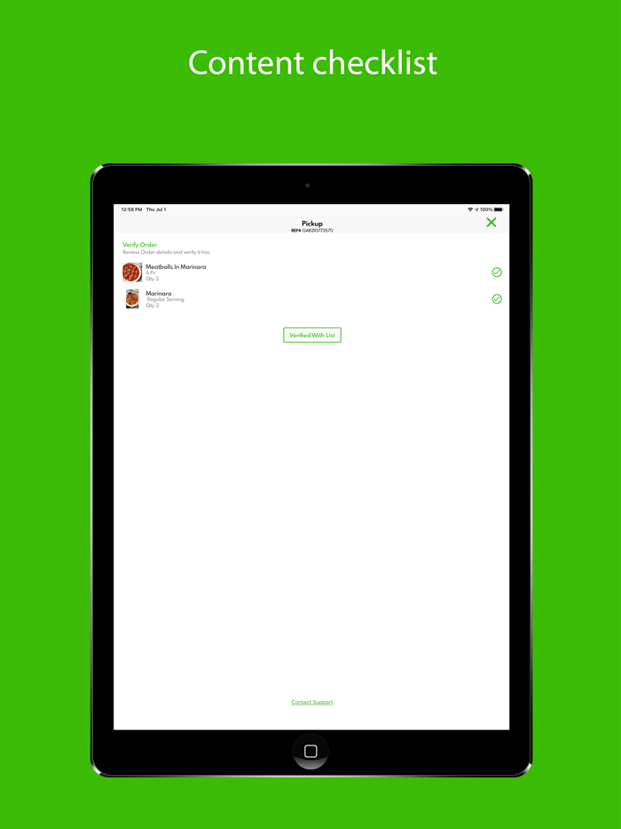 Universal Cuisines - Driver