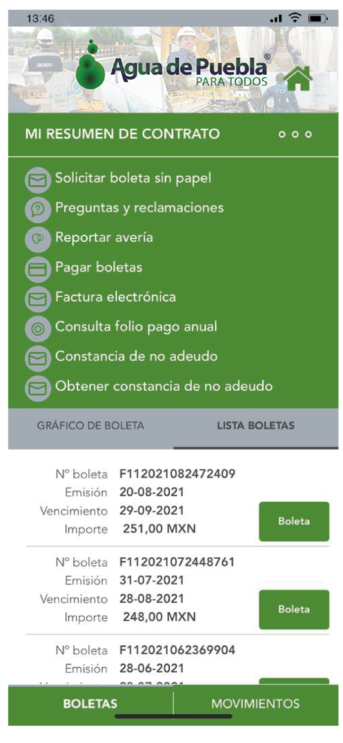 Agua de Puebla Móvil