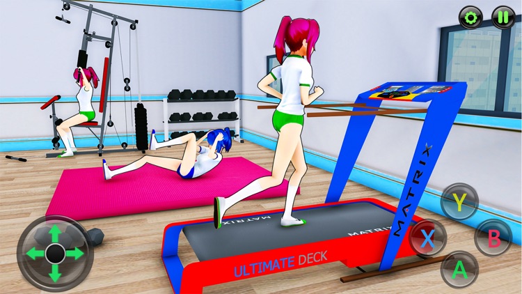 Sakura Anime School Girl Sim screenshot-5