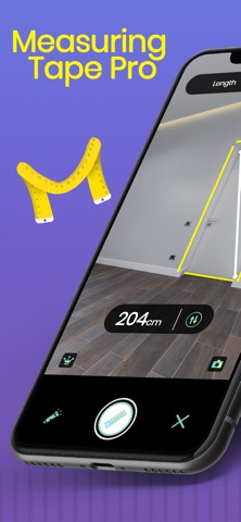 Measuring Tape Ruler Pro Appのおすすめ画像1