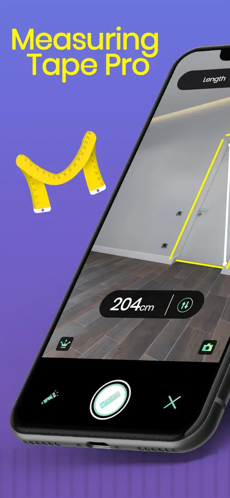 Measuring Tape Ruler Pro App - Utilities App | MWM