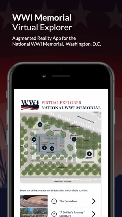 WWI Memorial Virtual Explorer