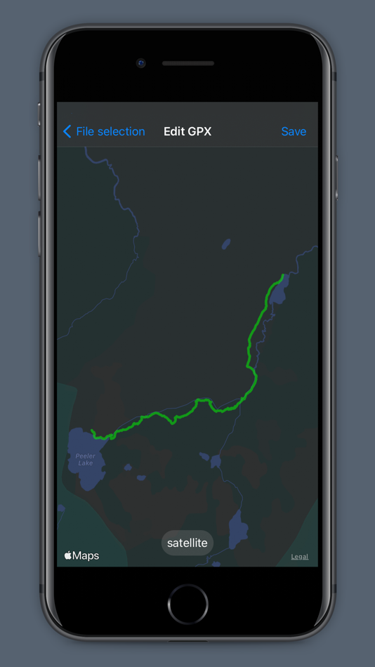 #2. GPX File Editor (iOS) 作者: Axel Esselmann