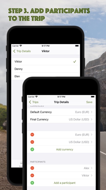 Trips Budgets screenshot-3