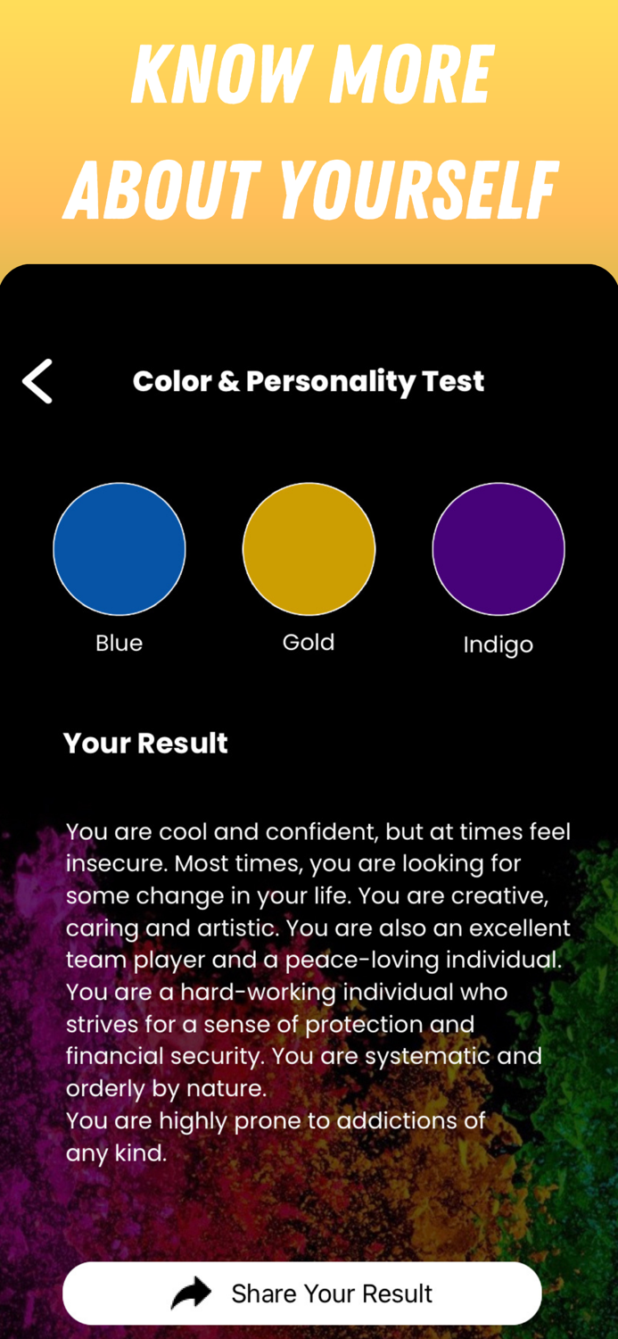 Color and Personality Tests
