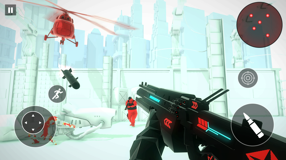 #3. Shadow Shooting Pixel FPS Game (iOS) 由: Aril Labs LLC