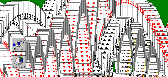 SOL.EXE Retro Solitaire