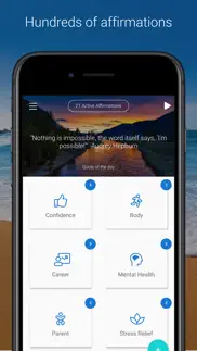 affirmations daily - positive iphone screenshot 2
