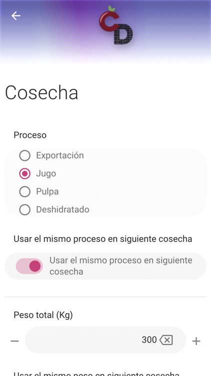 Cosechando datos