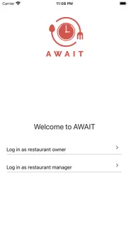 await - restaurant owners iphone screenshot 1