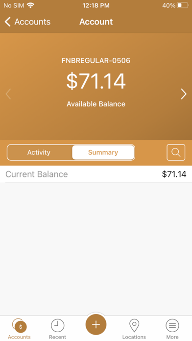 First National Bank Alamogordo Screenshot