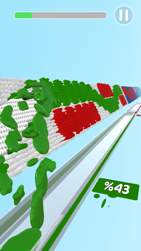 #2. Dye Run 3D (iOS) Podle: Ozgur Taskin