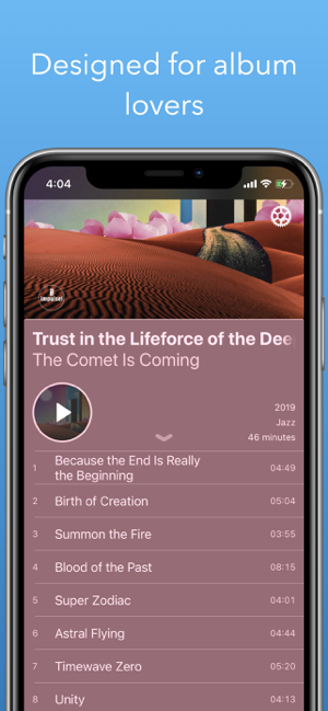 ‎Jams On Toast – Music Player Screenshot